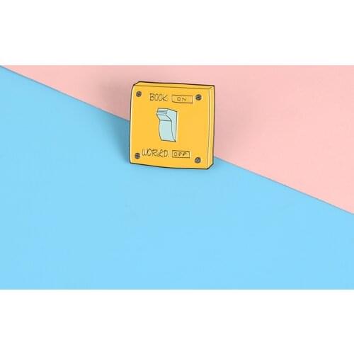 Reading World Book Brooch Enamel Badge Pin Read More Reader Bookworm Lapel Pins Enamel Brooches Pin For Bibliophile