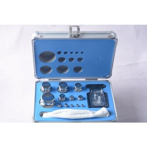 F1 Grade 1mg-500g Precision Stainless Steel Scale Calibration Weight Kit Set