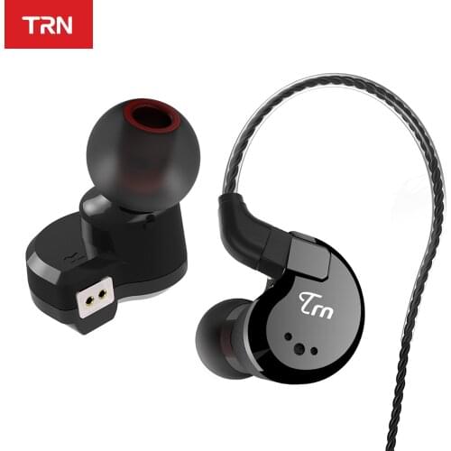 TRN V80 2DD+2BA Hybrid Earphone HIFI DJ Monitor Running Sport In Ear Earbuds Dual Balanced Armature Dual Dynamic Headphones