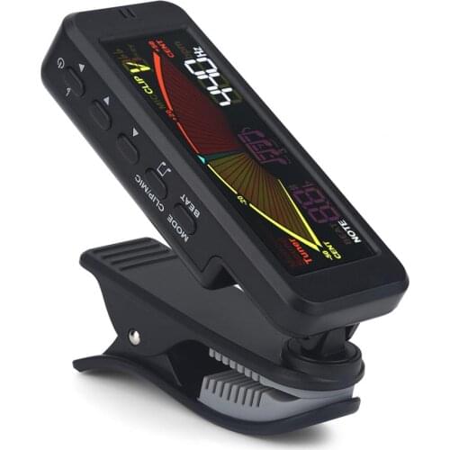 Flanger Guitar Tuner Digital Clip-on Guitar Tuner with Clip Mount for Chromatic Guitar Bass Ukulele Violin FMT-209 Tuner