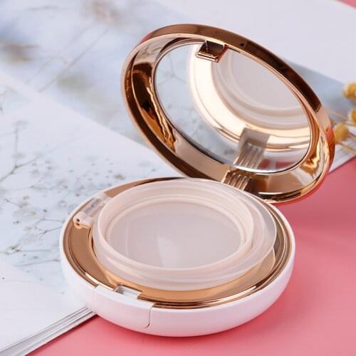 Hot Sale 1Pcs Empty DIY Air Cushion Puff Box BB Cream Container Dressing Case With Air Cushion Mirror