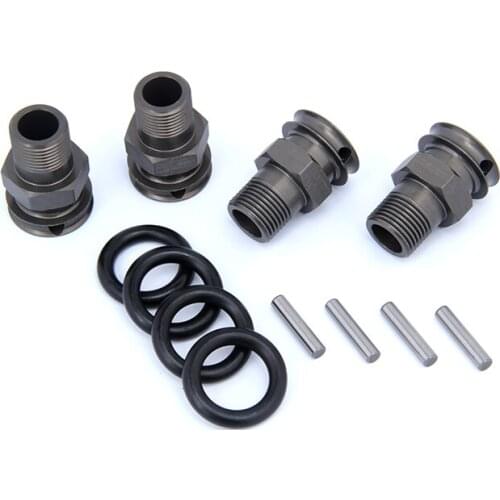 Alloy upgrade part hex wheel hub extend axle fit 1/5 scale losi 5ive-T 5T Rovan LT