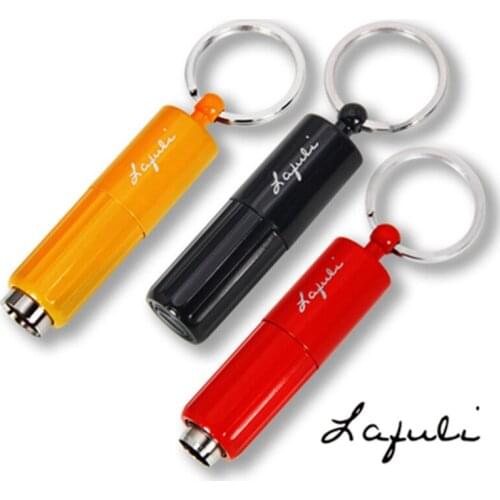 Laifuli Metal Cigar Punch Two Sizes 9mm/13mm Detachable Cutter Three Colors Cigar Accessory in Gift Box on Sale