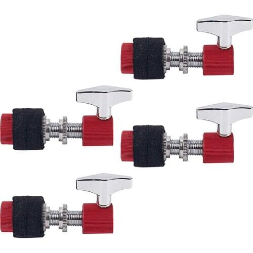 4Pcs Hi-Hat Clutch For Hi-Hat Cymbal Alloy Standard Jazz Instrument Parts
