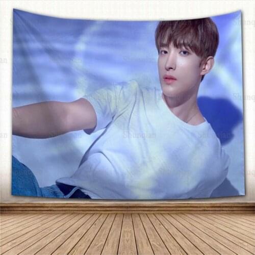 Custom Seventeen DK Wall Hanging Tapestry Home Decorative Tapestries Beach Towel Yoga Mat Blanket Table Cloth Wall Tapestry 0512