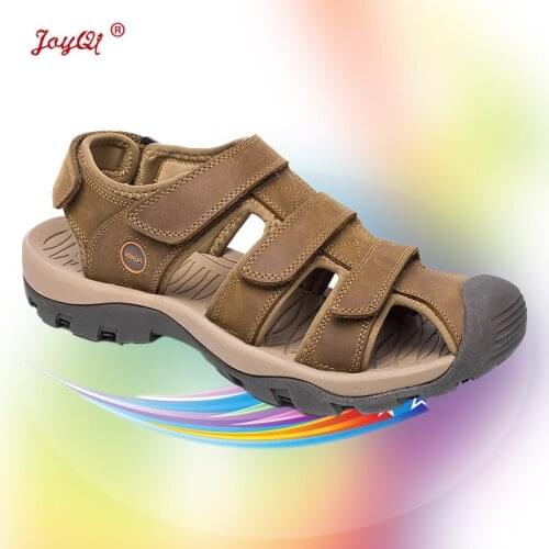 New men sandals for mens gladiator sandal fashion summer breathable male beach shoes plus size 39-46 JOY-046
