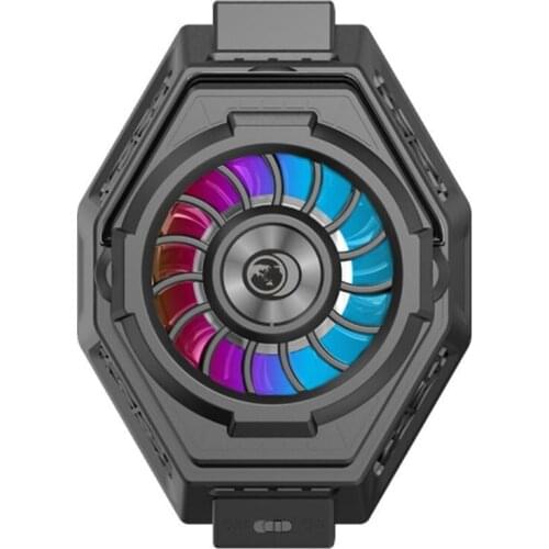 Cell Phone Cooler, Cell Phone Cooler Semiconductor Cooling Function For 4 To 6.7 Inch Cell Phone Black