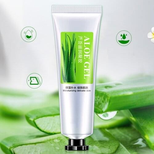 30ml Aloe Soothing Gel Face Cream Aloe Vera Gel Portable Skin Care Remove Acne Moisturizing Day Cream After Sun Lotions Aloe Gel