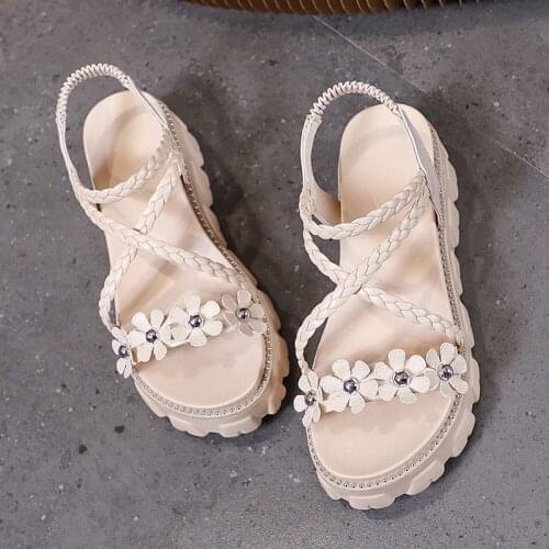 2021 sandals women summer new fashion women sandals elastic band comfortable shoes ladies flat sandals cover feet open toe