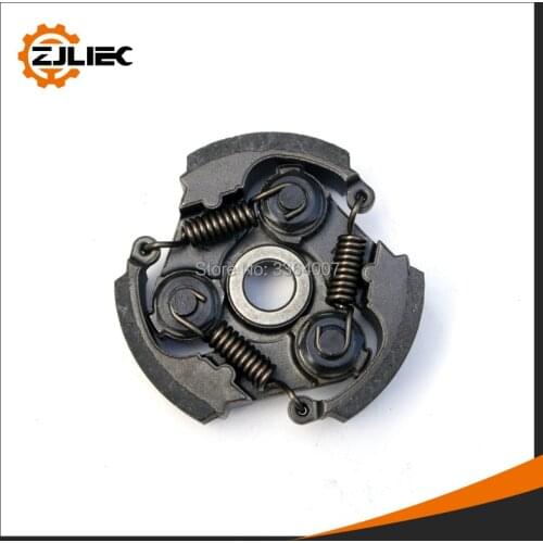 CG411 clutch fit for 1E40F-6 grass trimmer 411 NB411 brush cutter 47cc 49cc Mini ATV dirt pocket bike CDI clutch shoe pad assy