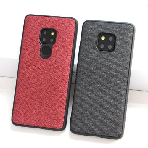 Fabric Art Simple Case For Huawei Mate 20 Pro 20Pro 20X Case Shockproof Breathable Soft Cover for Huawei Mate20 Bumper Caphina