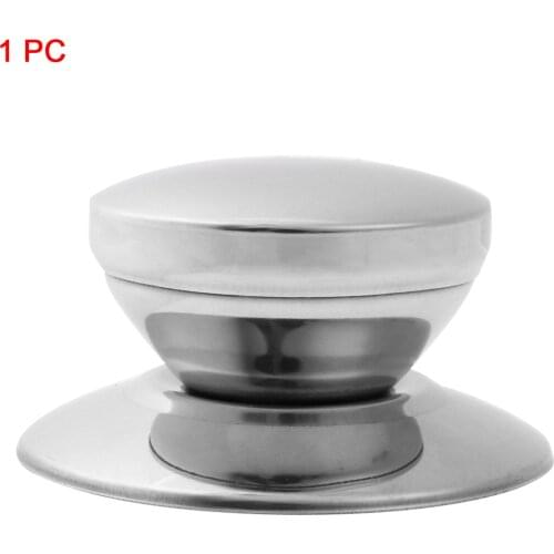 Universal Cookware Lids Knobs Stainless Steel Pot Pan Handles Kitchen Cooker Hand Grip Detachable Cooking Replacement Pot Handle