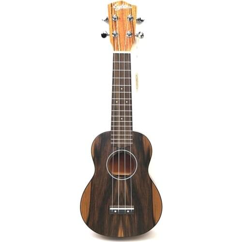 High Quality 21inch Soprano Ukulele 4 Strings Mini Guitar Walnut Material 15 Frets Ukelele Hawaii travel guitar