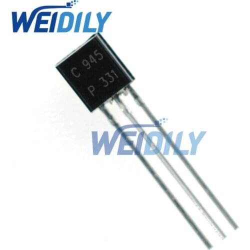 100PCS/Lot C945 2SC945 Triode to-92 50V/0.1A/0.5W/250MHZ Wholesale Electronic