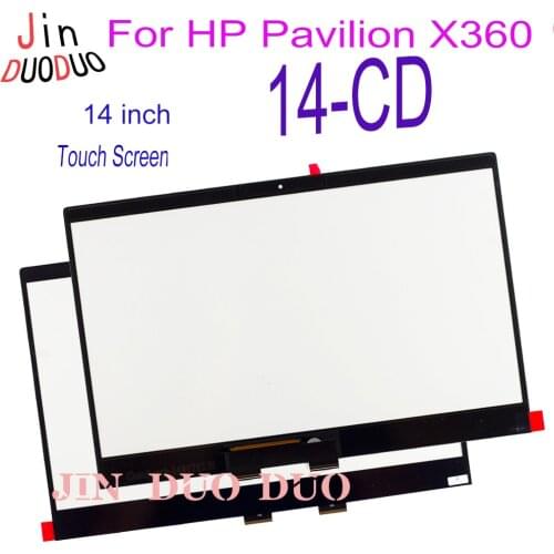 14'' For HP Pavilion X360 14-CD 14CD 14 CD Series Touch Screen Digitizer Laptop Panel Repair Patrs