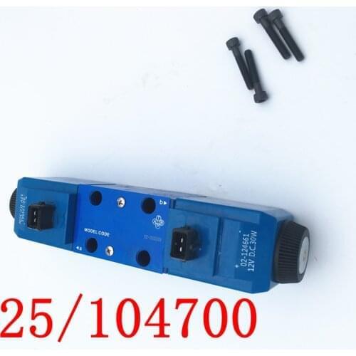 25/104700 Group Hydraulic Solenoid Directional Valve 12V For JCB 3CX 25/103000
