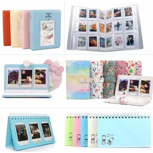 Album for Fujifilm Instax Mini 8 8+ 9 70 7s 25 26 50s 90 Film, Pringo P231, Instax Share SP-1 SP-2, Polaroid PIC-300 Z2300 Film