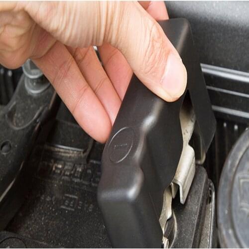 Car Battery Anode Protection Cover For Toyota Land Cruiser Prado FJ 150 FJ150 Accessories 2010- 2016 2017 Year