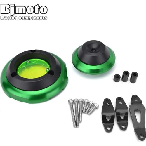 BJMOTO CNC Engine Protective Cover for Kawasaki Ninja 400 2018-2020 Motorcycle Engine Guard Protector