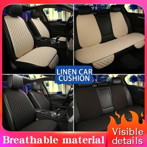 Car Seat Front Cushion Cover Front Rear Cushion Breathable Protector Car accessories Car seat Rear Back Cushion Pad Backrest