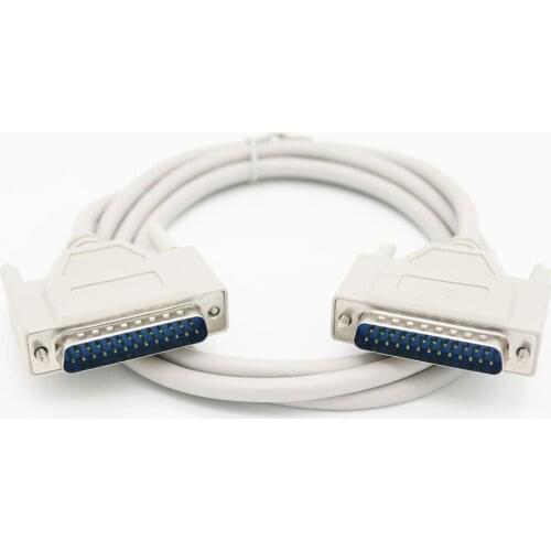 5pcs Printer Cable DB25 Male to male 25 Pin Data Extension Line Parallel Port 1.5m