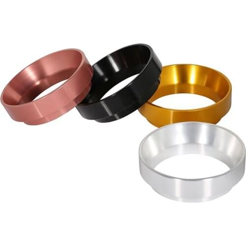 58/51/54MM Coffee Bottomless Portafilter Espresso Dosing Ring Funnel Universal Coffee Cylinder Cachter Powder Coffee Maker Tool