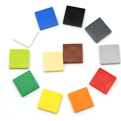 1000pcs DIY Building Blocks Figure Bricks Ceramic Tile 2x2 Educational Creative Size Compatible With 3068 Toys for Children