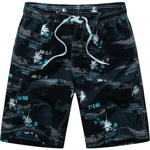 2021 Swimwear Men Swimsuit Summer Swimming Trunks Print Boxer Shorts Mens Swimwwear Board Beach Wear Bathing Suit Plus Size 6XL