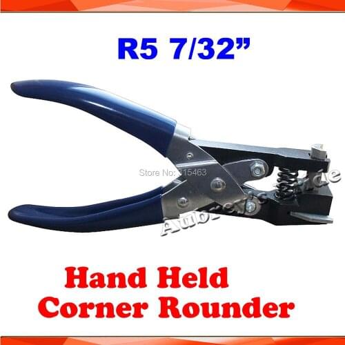 Brand New R5 7/32" Hand Held ID Business Criedit PVC Paper Card Corner Rounder Punch Cutter Pliers
