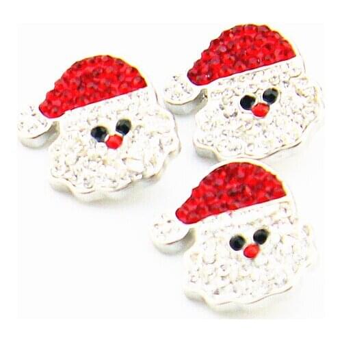Wholesale 20pcs/lot christmas father snaps butto charms fit 18mm DIY ginger snap jewelry bracelet&bangle