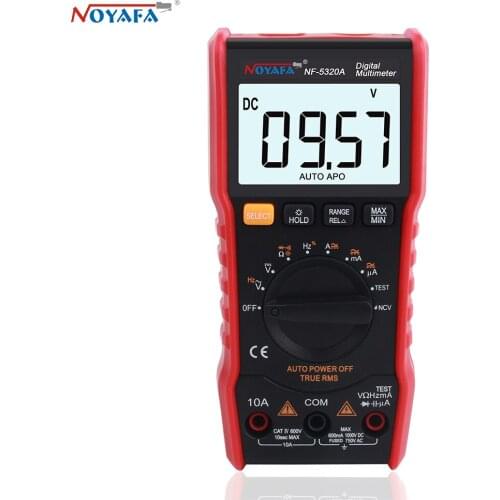 Noyafa NF-5320A Portable Digital Multimeter Household Pocket Size Multi-Tester AC DC NCV Voltage Resistor Switch Measurement