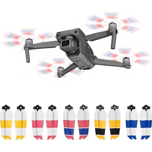 Quick Release 7238F Propellers for DJI Air 2S Color Props Paddle Blade Low-Noise Wing Fan Spare Part Brand New Accessories