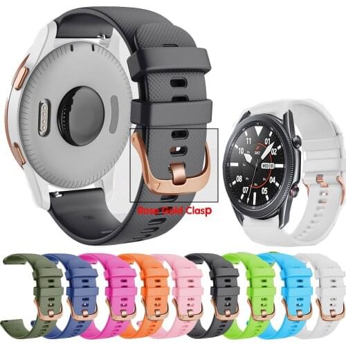 Silicone Wrist Strap For samsung galaxy watch 3 41mm Smart Sport Bracelet 20mm For galaxy watch 3 41mm Standard Version watch