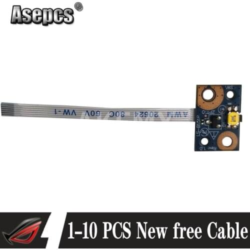 1-10 PCS Akemy Power Button Board With Cable For HP Stream X360 11-P Series 755733-001 LS-B151P 11-P010NR 11-P015WM 11-P010NA