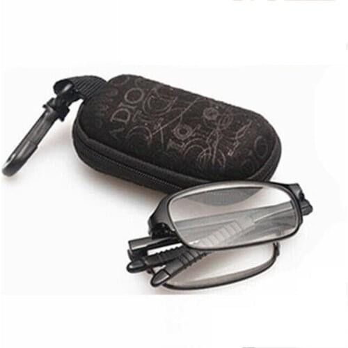 100~400 Degrees Resin Lens Men Gift Anti-fatigue Folding Magnifier Eyewear Reading Glasse