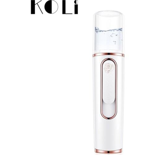 2 in 1 Mobile power personal humidifier Facial Moisturizing Beauty Water Meter mini portable FACE STEAMER Nano Mister Nebulizers