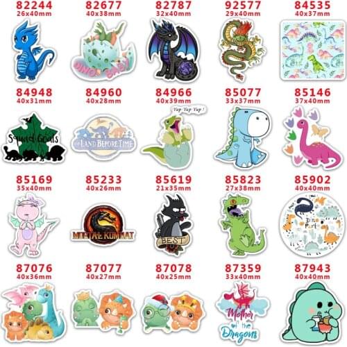 30pcs/Lot Money Dollars Printed Planar Resin for Hair Bows PR82244