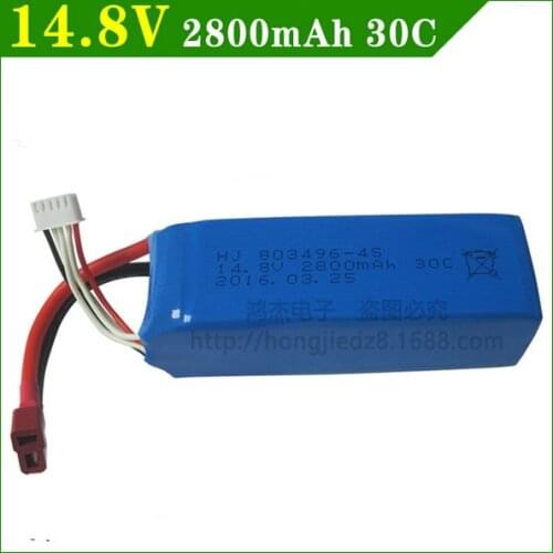 Feilun FT011 battery RC Boat Spare Parts battery 14.8V 30c 2800mAh
