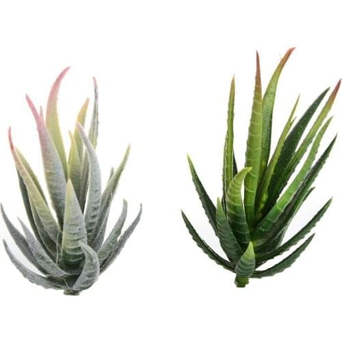 1 Pc Artificial Aloes Simulation Plants Fake Faux Bonsai Tabletop Hotel Home Garden Decor DIY House Bedroom Decoration Hot Sale
