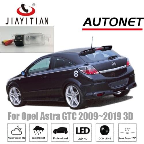 JIAYITIAN Rear Camera For Opel Astra J GTC Astra K GTC 5D hatch 2009~2019/CCD/Night Vision/Reverse Camera license plate camera