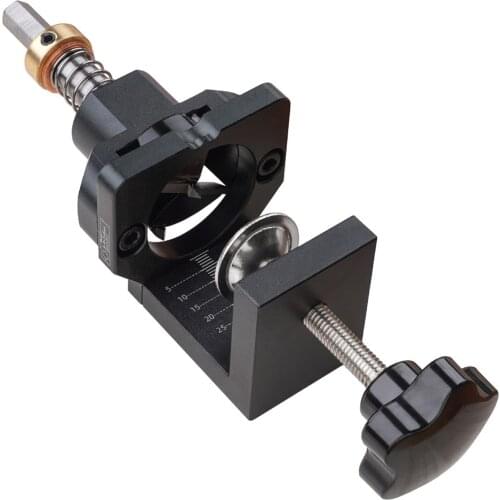 KKmoon 35mm Concealed Hinge Drilling Jig Hole Guide with Screw Clamp Hex Socket Drill Bit for Cabinet Doors Woodworking