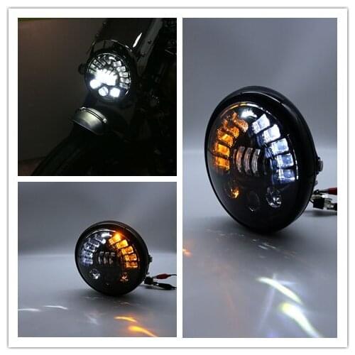 5.75 inch headlight housing Bucket for Harley Softail Sportster Dyna Choppers 5.75'' led headlamp bracket housing