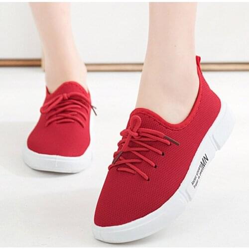 Sneakers Breathable Mesh Cloth Shoes Women Summer Flat Casual Tenis Masculino Fubber Antiskid Outdoor Walking Ladies fancy Shoes