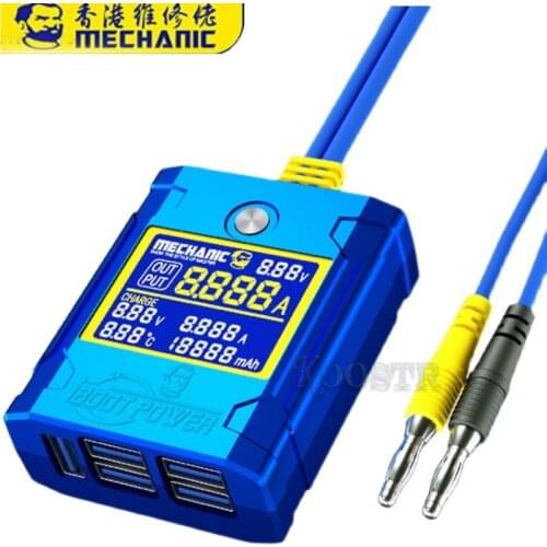 Mechanic iBoot Box DC Power Supply Test Cable For iPhone Samsung Xiaomi Motherboard Repair Boot Control Line For iOS Android