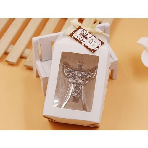 New European and American wedding supplies, wedding gifts, practical gifts, creative metal angel bottle opener 10PCS