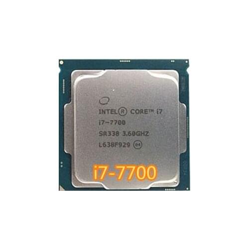 Intel Core i7-7700 I7 7700 Quad-Core cpu 3.6GHz 8-Thread LGA 1151 65W 14nm i7 7700 processor