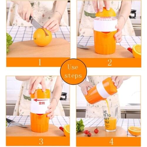 New Portable Manual Citrus Juicer for Orange Lemon Fruit Squeezer 100% Original Juice Child Healthy Life Potable Juicer Machine
