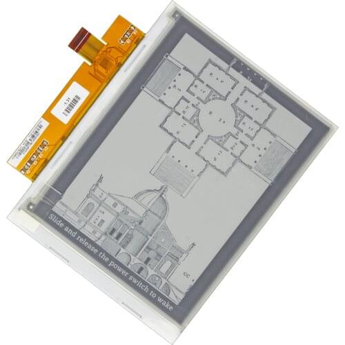 Compatible screen ED060SC4 ED060SC4(LF) 6" e-ink LCD screen for Pocketbook 301/603/611/612/613 PRS-505