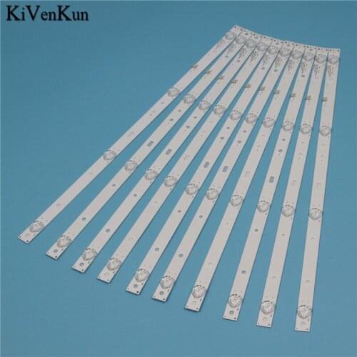 TV Lamp Kits LED Backlight Strips For ATVIO CELED91865 LED Bars Bands JS-D-JP4910-041EC(60517) Rulers Tapes E49DU1000 Matrix