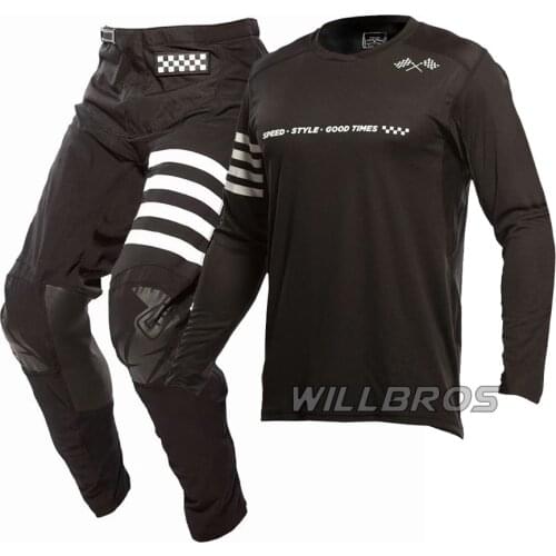 Scooter Street Moto Riding Suit Motorbike Jersey Pants 2021 Grindhouse Motocross Gear Set Motorbike Kits